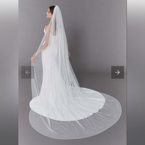 Morilee Madeline Gardner Veil Ivory Crystalline VL3006C